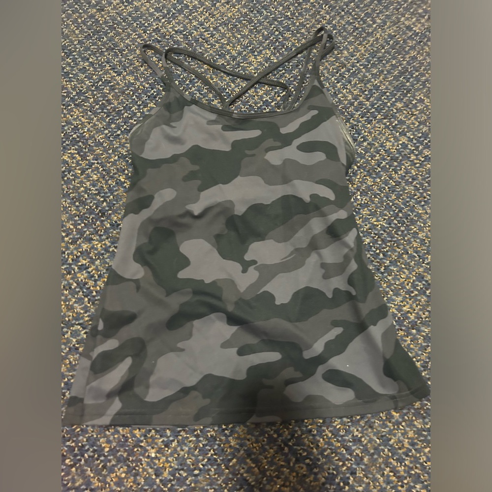 Camo tank top